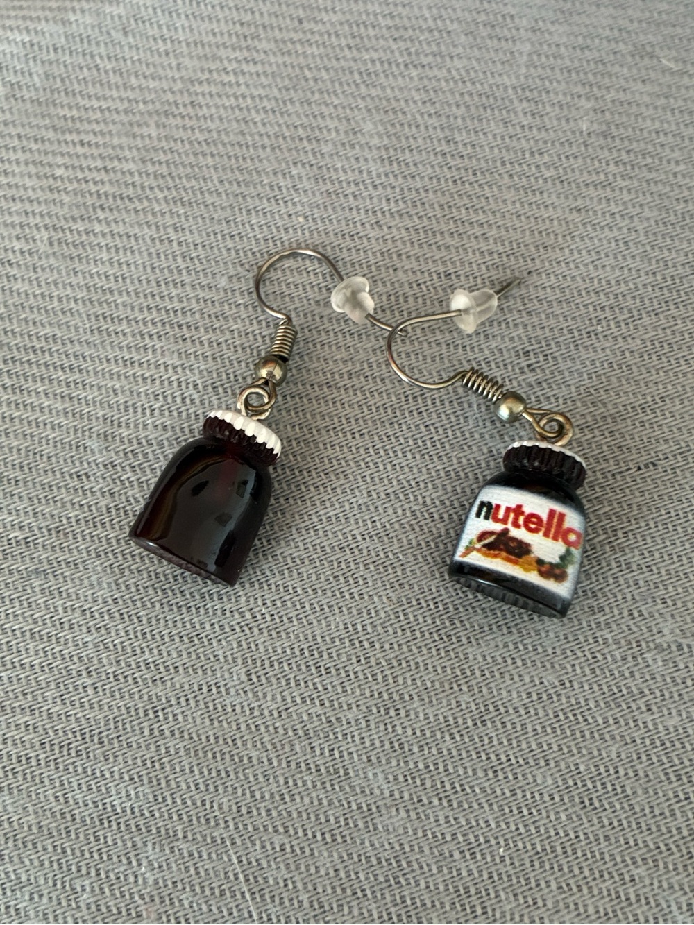 Nutella Earrings - Picture 2 of 2